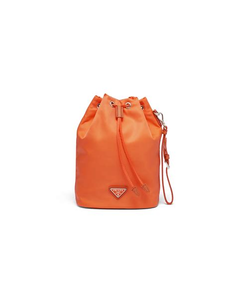 prada orange pouch